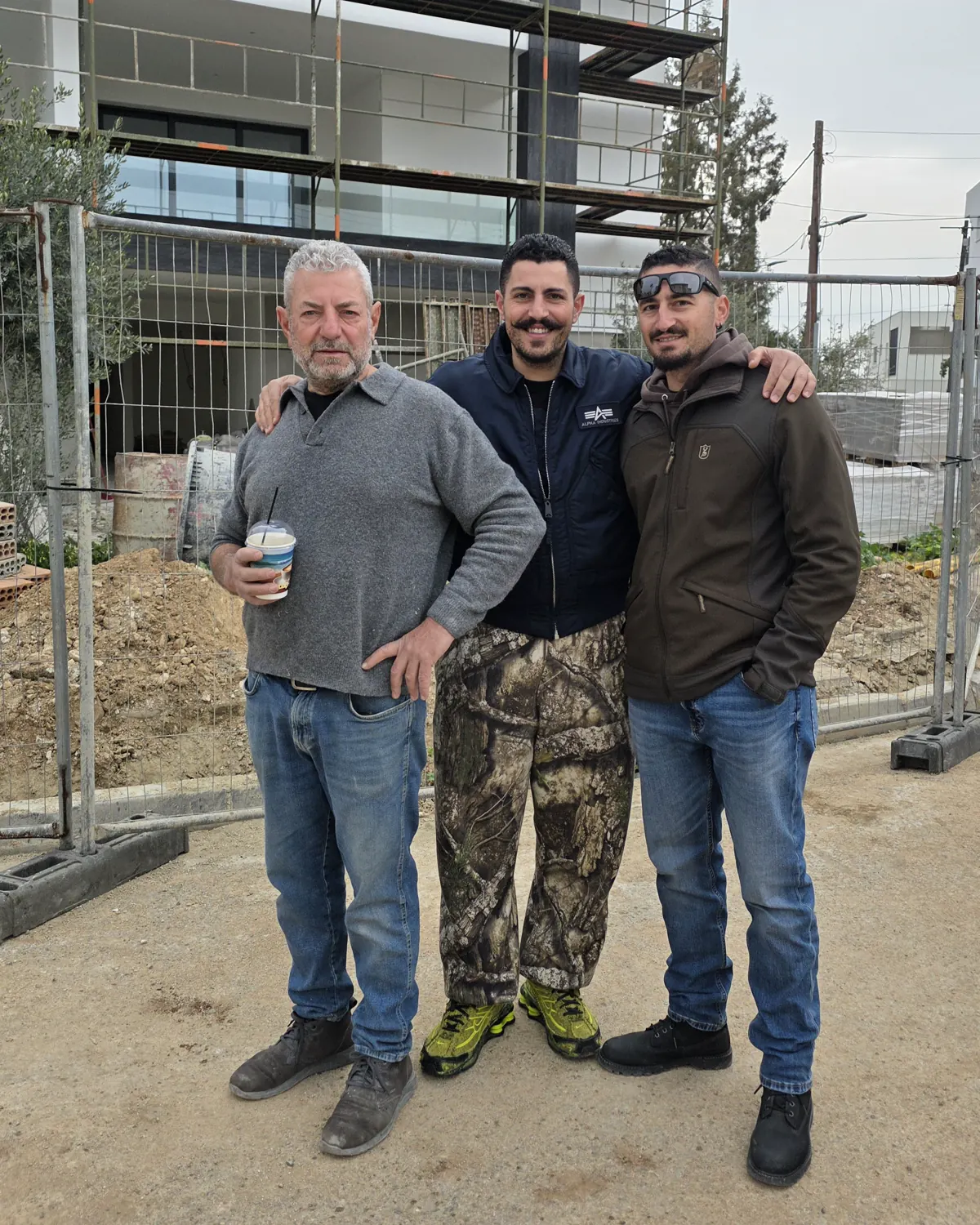 G. Masouras team on site